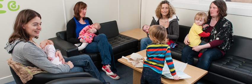 Image of mums chatting